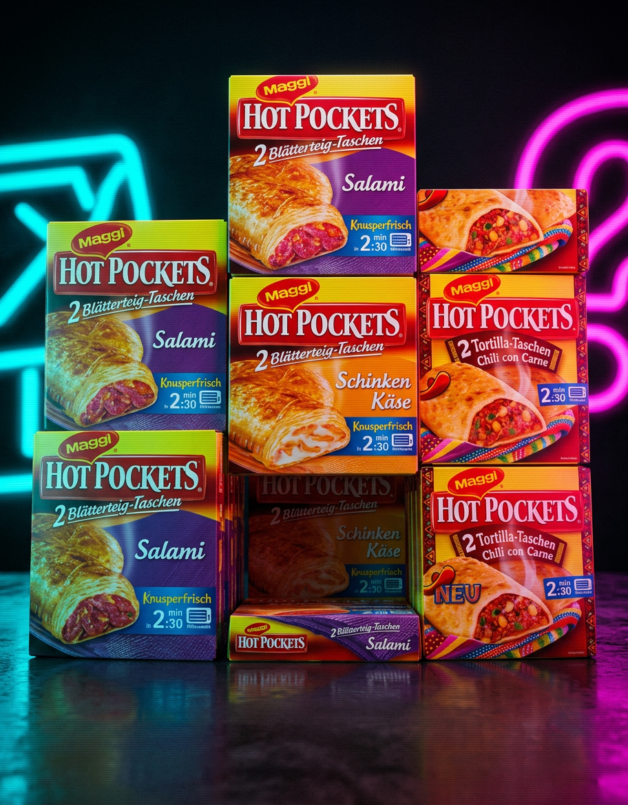 Maggi Hot Pockets (verschiedene Sorten)